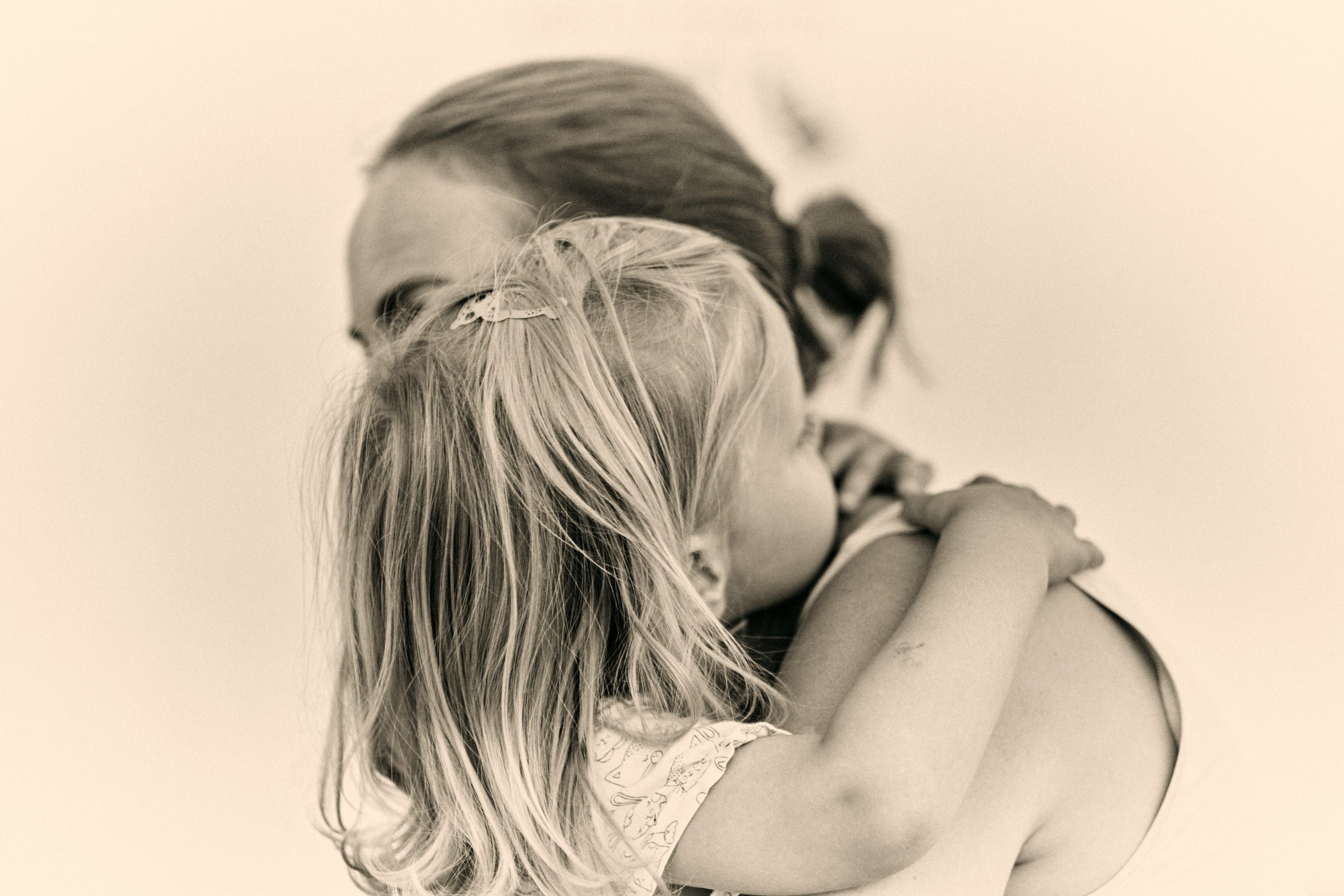 portrait of a mother and her daughter